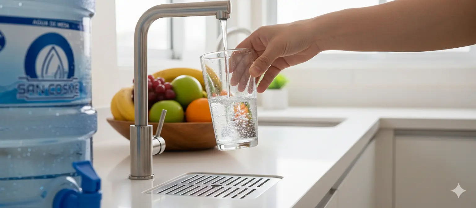 Vida saludable: ¿Por qué elegir agua purificada frente al agua del caño en Lima?